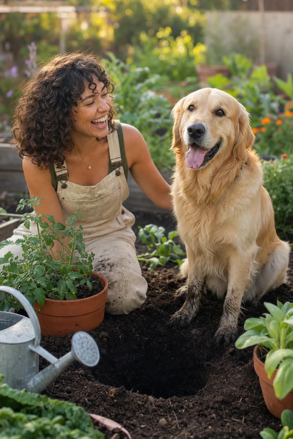 Garden helpers sample portrait