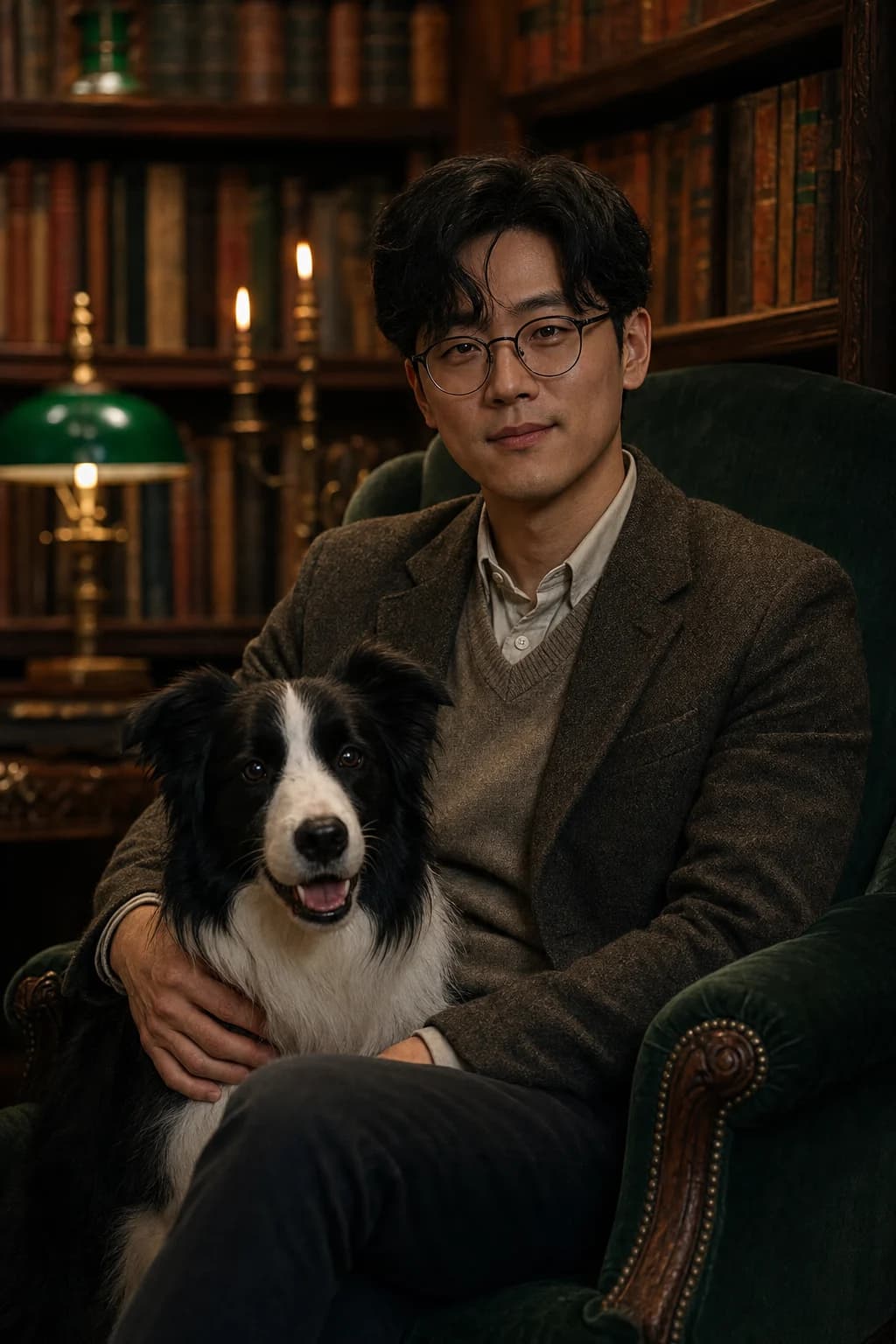 The old library sample portrait